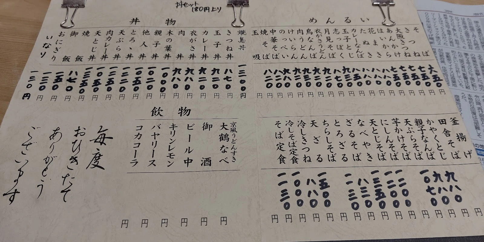 Daitsuru 菜单照片 13